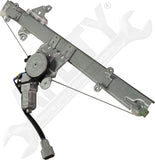 APDTY 177333 Window Regulator, Front Driver Side, Power, With 6-Prong Connector