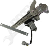 APDTY 177348 Window Regulator, Rear Driver Side, Power, With 2-Prong Connector