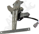 APDTY 177348 Window Regulator, Rear Driver Side, Power, With 2-Prong Connector