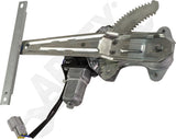 APDTY 177348 Window Regulator, Rear Driver Side, Power, With 2-Prong Connector