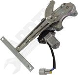 APDTY 177348 Window Regulator, Rear Driver Side, Power, With 2-Prong Connector