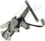 APDTY 177348 Window Regulator, Rear Driver Side, Power, With 2-Prong Connector