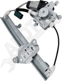 APDTY 177349 Window Regulator, Rear Passenger Side, Power, with Motor