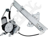 APDTY 177349 Window Regulator, Rear Passenger Side, Power, with Motor