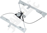 APDTY 177350 Window Regulator, Front Driver Side, Power, With Motor