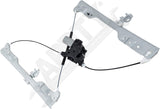 APDTY 177350 Window Regulator, Front Driver Side, Power, With Motor