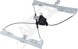 APDTY 177350 Window Regulator, Front Driver Side, Power, With Motor