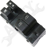 APDTY 177365 Window Switch, Front Driver Side, Black, Gas, Coupe