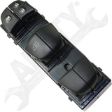 APDTY 177366 Window Switch, Front Driver Side, Black