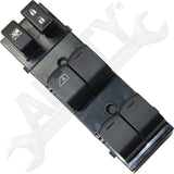 APDTY 177369 Window Switch, Front Driver Side, Black, All Wheel Drive
