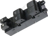 APDTY 177371 Window Switch, Front Driver Side, Black