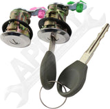 APDTY 177377 Door Lock Cylinder, Kit, Keys Included