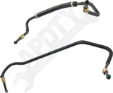 APDTY 177392 Power Steering Hose - Pressure Hose and Return Hose, From Gear