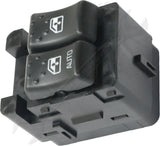 APDTY 177414 Window Switch, Front Driver Side, Black, 2-Button, Coupe