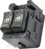 APDTY 177414 Window Switch, Front Driver Side, Black, 2-Button, Coupe