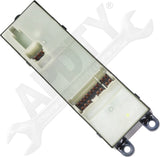 APDTY 177415 Window Switch, Front Driver Side, Black, with Auto Down
