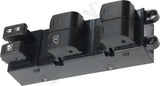 APDTY 177415 Window Switch, Front Driver Side, Black, with Auto Down