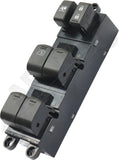 APDTY 177415 Window Switch, Front Driver Side, Black, with Auto Down