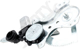 APDTY 177477 Power Window Regulator, Rear Driver Side, With Motor