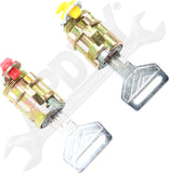 APDTY 177485 Door Lock Cylinder, Set of 2, Keys Included