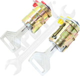 APDTY 177485 Door Lock Cylinder, Set of 2, Keys Included