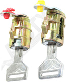 APDTY 177485 Door Lock Cylinder, Set of 2, Keys Included
