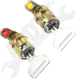 APDTY 177485 Door Lock Cylinder, Set of 2, Keys Included