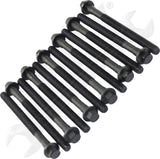 APDTY 177507 Cylinder Head Bolt, Set of 12