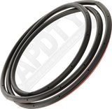 APDTY 177511 Weatherstrip Seal - Rear, Driver Side