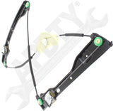 APDTY 177513 Window Regulator, Front Driver Side, Power, Without Panel