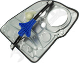 APDTY 177523 Window Regulator, Rear Driver Side, Power, With Panel