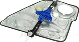 APDTY 177523 Window Regulator, Rear Driver Side, Power, With Panel