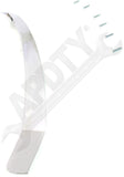 APDTY 177540 Chrome Hood Molding