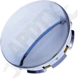 APDTY 177618 Center Wheel Cap Kit Chrome