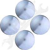 APDTY 177618 Center Wheel Cap Kit Chrome