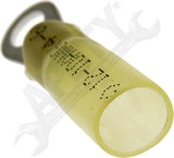 APDTY 177689 Solder And Seal Ring Terminal Yellow #10 - 12-10 Gauge