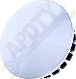 APDTY 177700 Center Wheel Cap Kit Brushed Aluminum