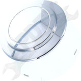 APDTY 177703 Center Wheel Cap Kit Chrome