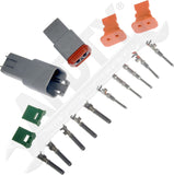 APDTY 177722 2-Pin Connector Kit