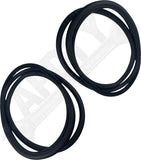APDTY 177744 Door Seal Front Kit