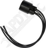 APDTY 177808 Radiator Fan Motor Connector