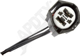 APDTY 177808 Radiator Fan Motor Connector