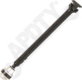 APDTY 177853 Front 1-Piece Steel Driveshaft Assembly