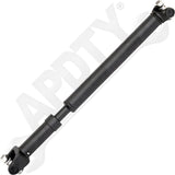 APDTY 177854 Front 1-Piece Steel Driveshaft Assembly