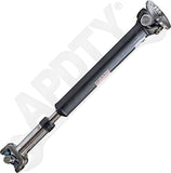 APDTY 177856 Front 1-Piece Steel Driveshaft Assembly