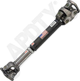 APDTY 177860 Front 1-Piece Steel Driveshaft Assembly