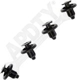 APDTY 177885 Bumper Cover, Multi-Purpose Push-Type (Fits 7 MM Hole)