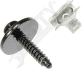 APDTY 177887 Fender Liner Bumper Cover Screw With U-Nut Kit