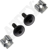 APDTY 177889 Splash Shield Kit (Screw And Clip)
