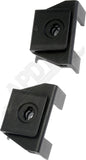 APDTY 177891 Splash Shield Kit (Nylon Speed Nut And Pin Clip)